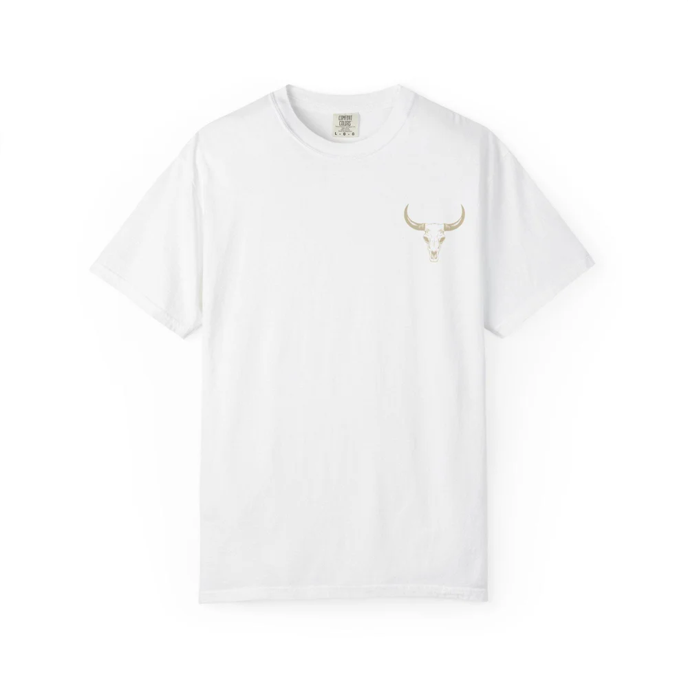 Long Live Cowboys T-Shirt | Western Skull Logo