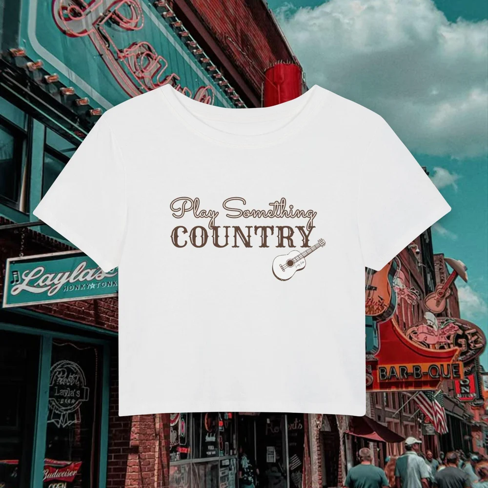 Play Something Country Tee | Acoustic Guitar Country Music Shirt