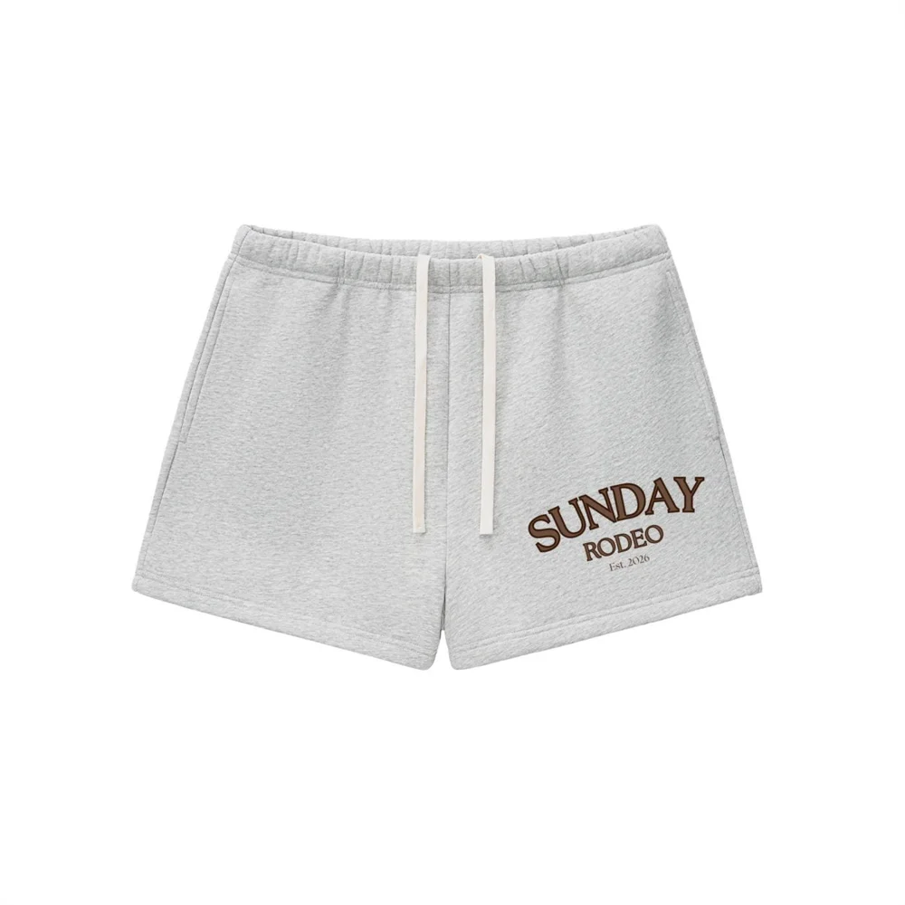 Sunday Rodeo Signature Soft Shorts | Essential Fleece Drawstring Sweatshorts