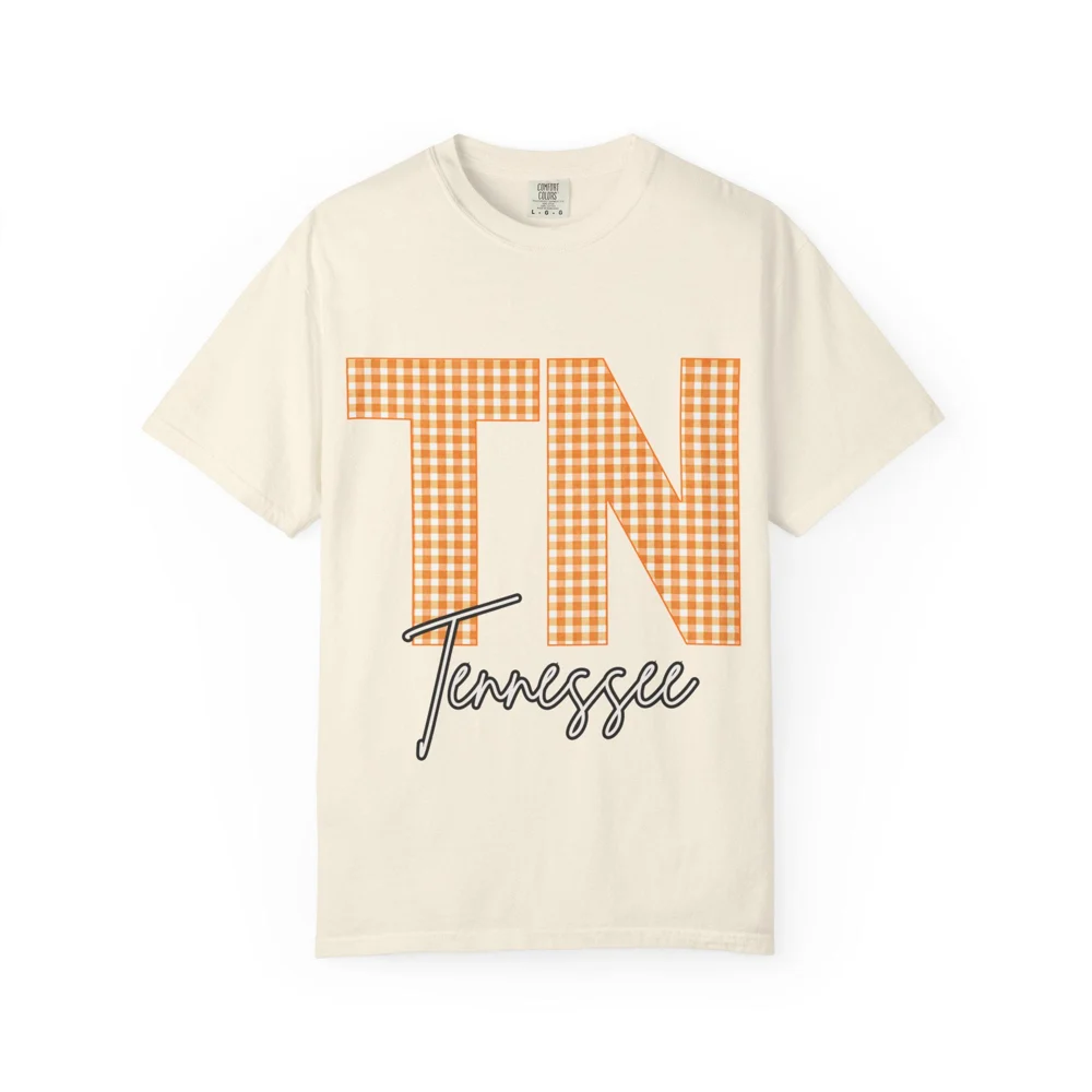 Tennessee TN Gingham Tee | State Pride T-Shirt