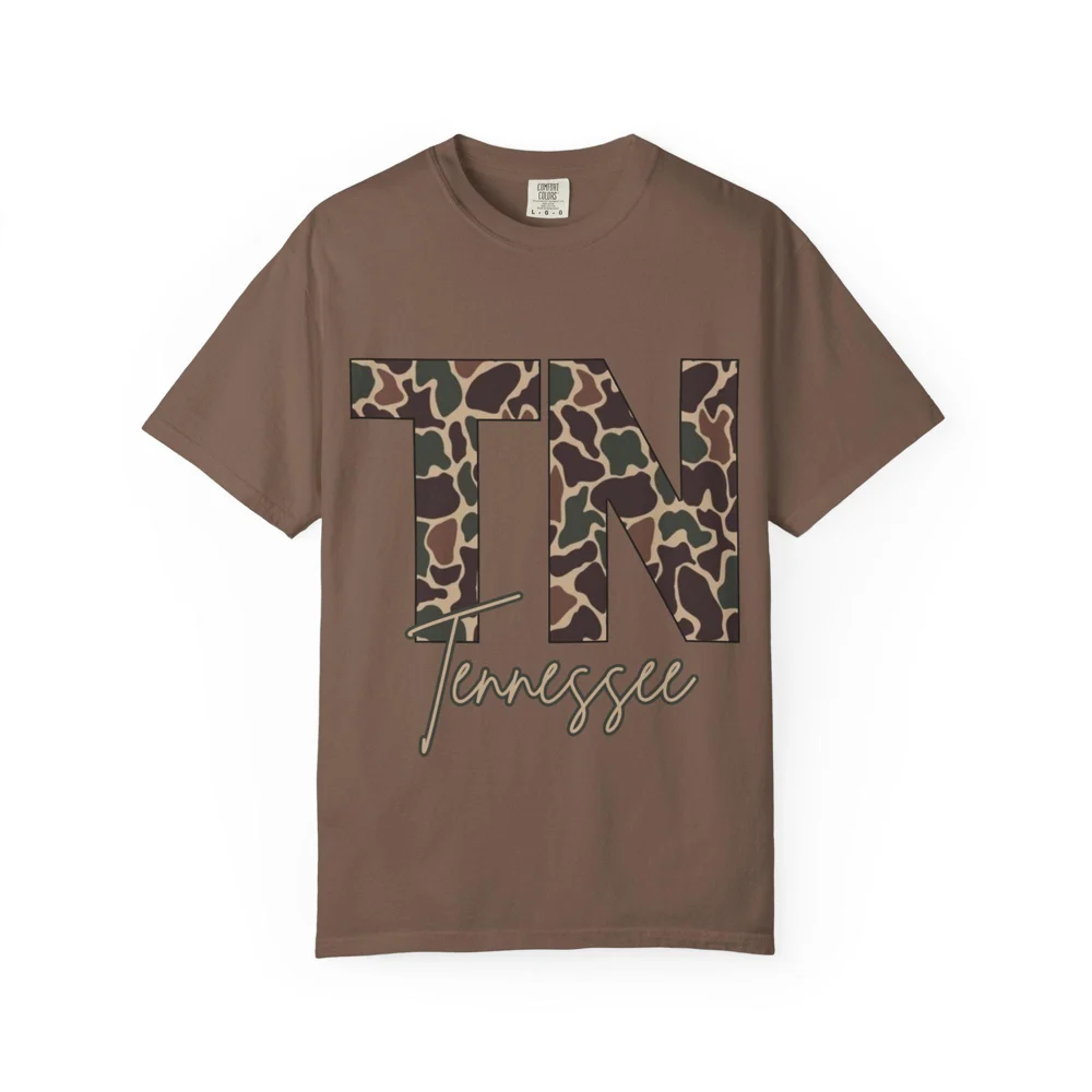 TN Tennessee Camo Tee | State Pride T-Shirt