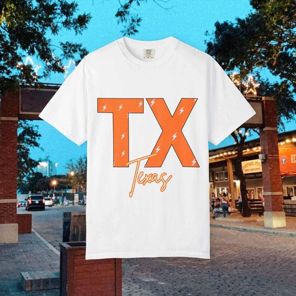 Texas Shirt, TX Graphic Tee, Comfort Colors Texas T-Shirt, Western State Pride Shirt, Country Graphic Tee, Texas Gift