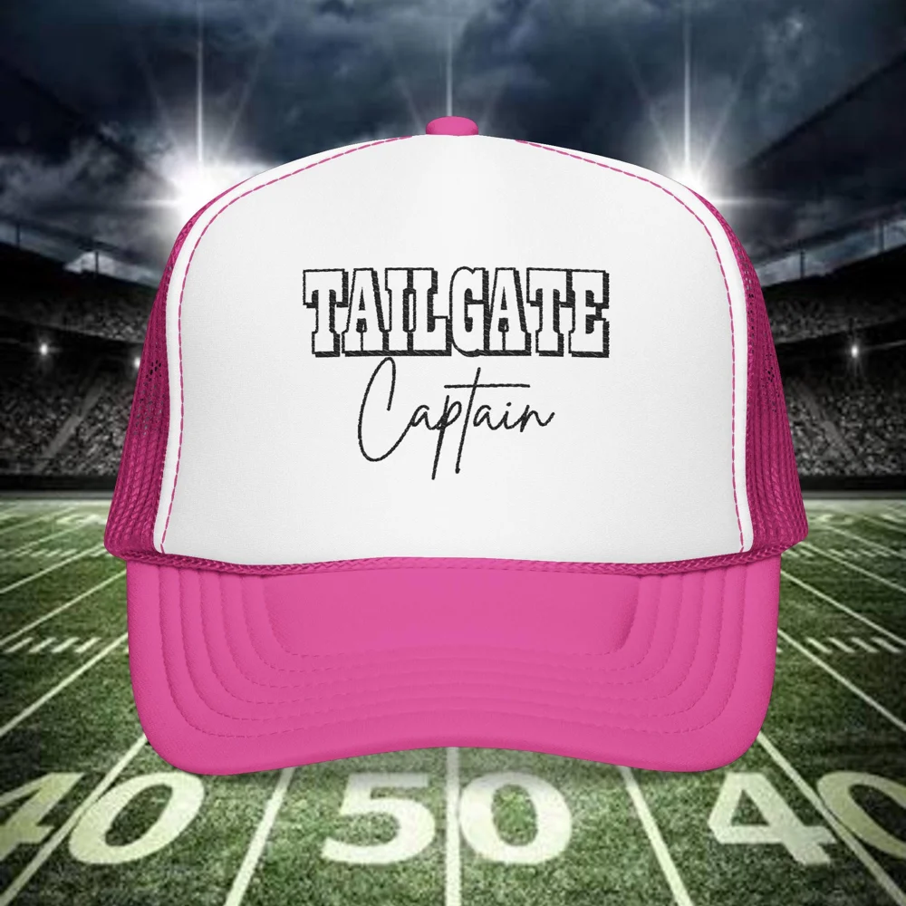 Tailgate Captain Trucker Hat | Football Tailgating Mesh Cap